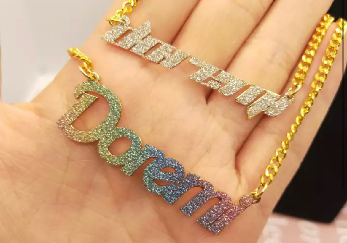 Color custom matching necklace