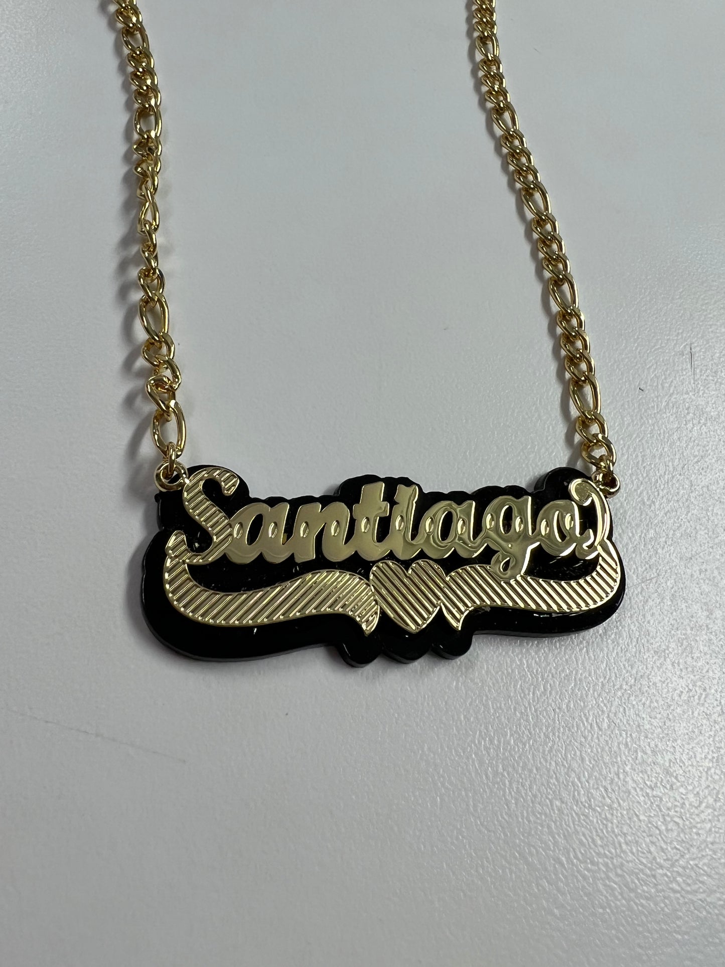 Acrylic custom color necklace