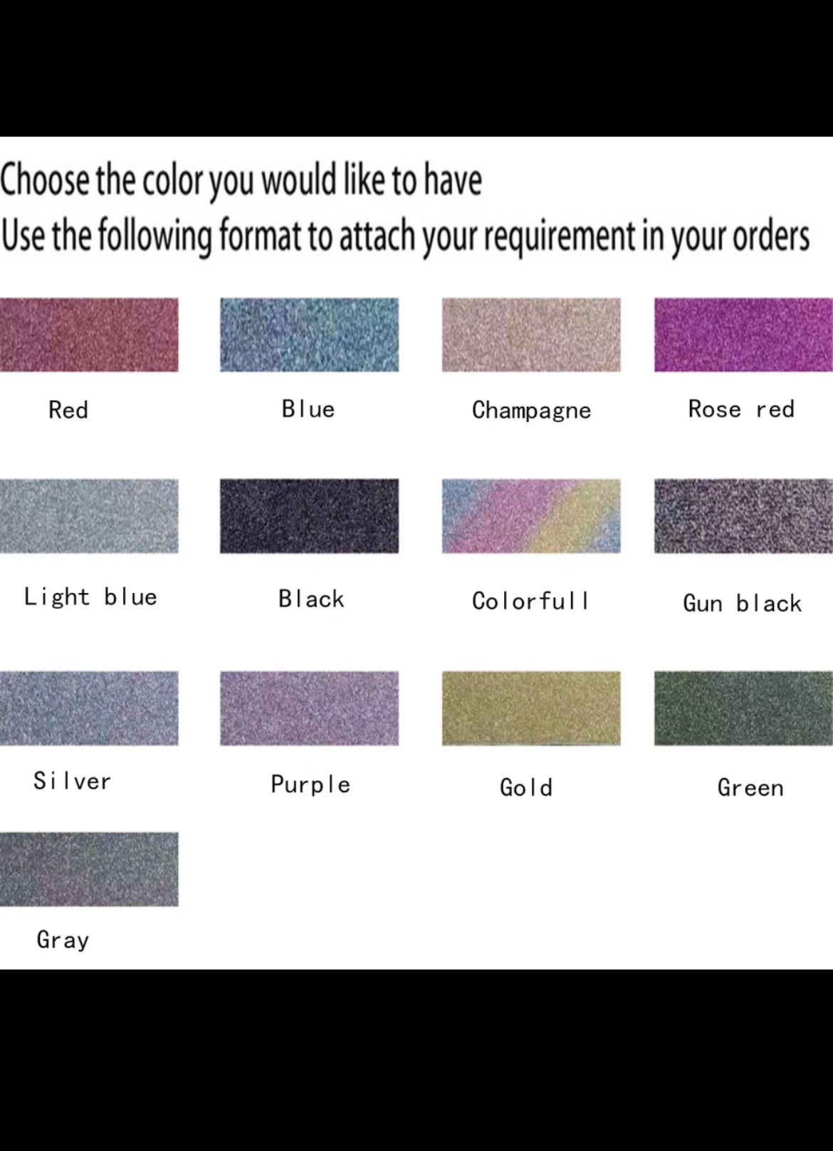 Color custom matching necklace