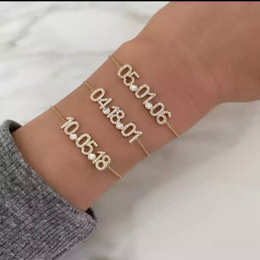 Bust down bracelet