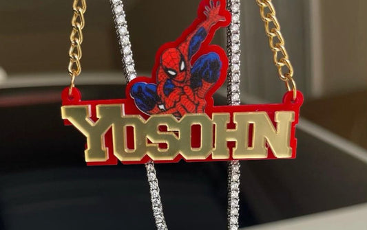 Acrylic chain character